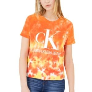 Calvin Klein Jeans
Logo Tie-Dye T-Shirt